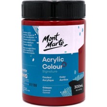 MONT MARTE mm Acrylic Boya Signature 300ML - Crimson