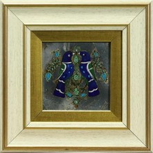 E38 El Işçiliği Cam Boyama Tablo 20*20 CM-6427