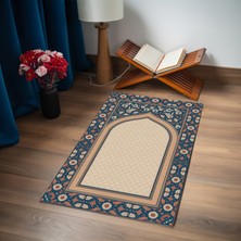 TURKISHRUG KINGDOM Trend Yumuşak Renkli Dijital Baskılı Seccade