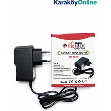 7.5V 1 Amper Plastik Adaptör