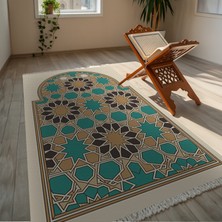 TURKISHRUG KINGDOM Modern Minimal Çok Renkli Tasarım Kişiye Özel Seccade