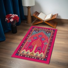 TURKISHRUG KINGDOM Premium Kalite Çok Renkli Anti Alerjik Özel Isimli Seccade