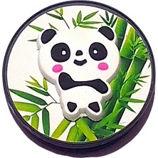 Bsb 3D Panda Figürlü Popsocket Telefon Tutacağı Telefon Parmak Tutucu Popsoket PD034