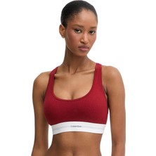 Calvin Klein Kadın Kırmızı Lightly Lined Bralette Sütyen LV00QF8018