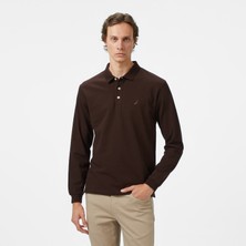 Nautica Erkek Kahverengi Classic Fit POLO.20C