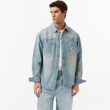 Karl Kani Og Western Denim Erkek Mavi Ceket.blu