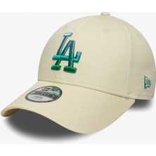 New Era La Dodgers Mlb Metallic Çocuk Krem Şapka.-