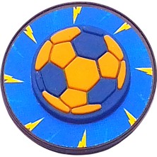 Bsb 3D Sarı Lacivert Top Figürlü Popsocket Telefon Tutacağı Telefon Parmak Tutucu Popsoket PD021