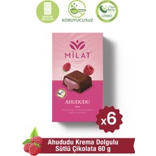 Milat Çikolata Milat Ahududu Dolgulu Sütlü Çikolata 6 × 60 g