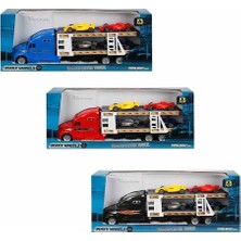 TE Dükkan 1:48 Maxx Wheels Transporter Tır 30 Cm.