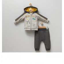 Queen Kids Queenkids Erkek Bebek 4324 Takım Hardal