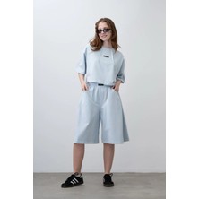 Queen Kids Queenkids Kız ÇOCUK7476 Takım Mavi