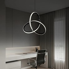 Asia LED Modern Sarkıt Avize – Beyaz Işık, Minimal Tasarım