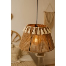 Yutedekor Bohem Jüt Avize – Salon, Yatak Odası, Çocuk Odası, Kafe & Restoran Aydınlatma - 30 cm