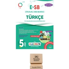 Okyanus Yayınları 5. Sınıf Classmate Türkçe Etkinlikli Soru Bankası + Telefon Standı