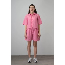 Queen Kids Queenkids Kız Çocuk 7556 Takım Pembe