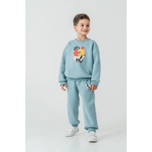 Queen Kids Queenkids Erkek Çocuk 4250-020 Takım Play Bebek Mavi