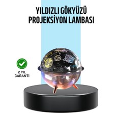 LaraTech Galaksi ve Yıldız Efektli Nemlendirici Işık Projektörü