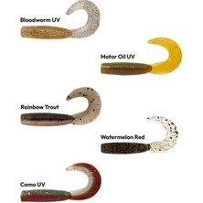 Daiwa Bait Junkie Grub 6.35 cm Silikon Yem