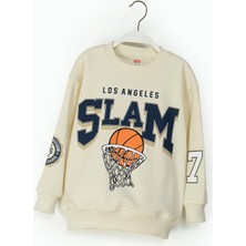 Queen Kids Queenkids Erkek Çocuk M4121 Sweat Krem