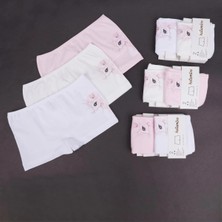 Queen Kids Queenkids Kız Çocuk Iç Giyim K128991 Boxer Beyaz Unicorn