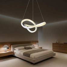 Aleyo Özel Tasarım Sarkıt Avize – Ultra LED Beyaz Işık, Modern Aydınlatma