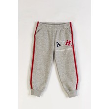 Queen Kids Queenkids Erkek Çocuk M4078 Eşofman Alt Gri