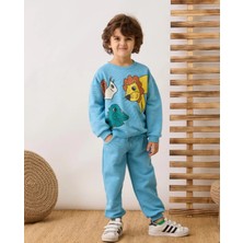 Queen Kids Queenkids Erkek Çocuk 3950-035 Takım Lion Mavi