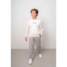 Queen Kids  Erkek Çocuk 8147 Pantolon Gri