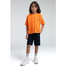 Queen Kids Queenkids Erkek Çocuk 3575-4 Takım Turuncu