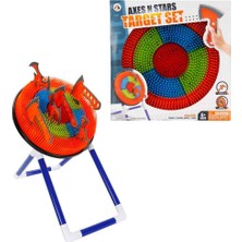 Just Cheap Store 11912 Sun-Aoj-Dart Target Set Axes N Stars Ayaklı