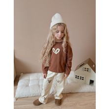 Sacro Kids Kalpli 2 Iplik Sweatshirt-Eşofman Altı Mevsimlik Kız Çocuk Takım