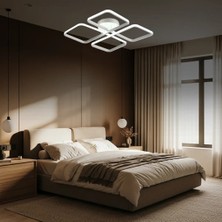 Novira Plafonyer Modern LED Avize – Salon & Oturma Odası Tavan Aydınlatması
