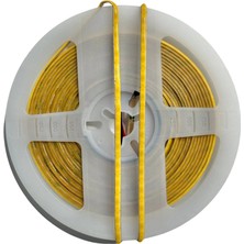 Powerr Led Aydınlatma 12 Volt 3 mm 400 Ledli Esnek Cob Şerit 6500 K Beyaz Iç Mekan 5 Metre