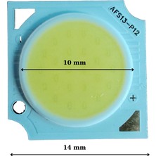 Powerr Led Aydınlatma 35 - 38 Volt 10 - 12 Watt 320MA 3000K Günışığı Cob LED