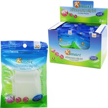 Just Cheap Store 720 Adet Poşetli Kürdanlı Diş Ipi = 30PCS x 24 (4741)
