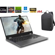 Lenovo Loq 15ARP9 P11 Amd Ryzen 7-7435HS 12GB Ddr5 512GB SSD RTX4050 6gb 15.6'' 144Hz Full Hd WIN11 Pro Gaming Laptop Lenovo Çanta Hediyeli