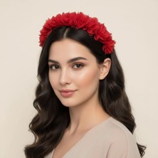 Çiçekli Nedime,anne,çocuk,düğün,kına,nişan,bride To Be Taç,saç Aksesuarı