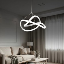 Efsira LED Sarkıt Avize – Modern Aydınlatma, Salon, Mutfak, Yatak Odası Için Aydınlatma, Ultra Beyaz LED