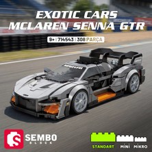 Sembo Block Mclaren Senna Gtr Yapı Bloğu Seti – 308 Parça