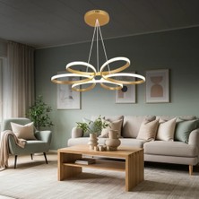 Nivul Modern Sarkıt LED Avize – Salon & Yemek Odası Tavan Aydınlatması