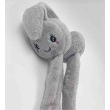 Mizacen Kadın/kız Hareketli Tavşan Kulaklı Peluş Kulaklık