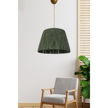 HMY Design Gaufres Sarkıt Avize Haki Yeşil