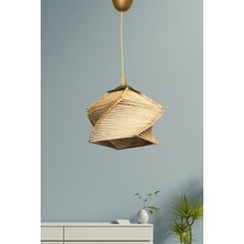HMY Design Stylo Handmade Tekli Sarkıt Natural