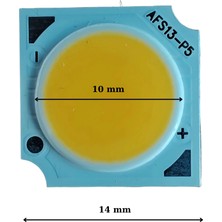Powerr Led Aydınlatma 15 -17 Volt 5WATT 300MA 6500K Beyaz Işık Cob LED
