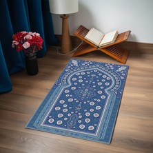 TURKISHRUG KINGDOM Dijital Baskılı Kaymaz Taban Özel Isimli Seccade