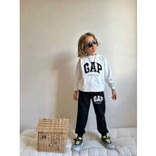 Sacro Kids Nakışlı 2 Iplik Sweatshirt-Eşofman Altı Mevsimlik Erkek Çocuk Takım