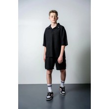 Queen Kids Queenkids Erkek Çocuk 7700 Takım Siyah