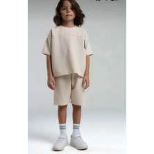 Queen Kids Queenkids Erkek Çocuk 3565-4 Takım Bej