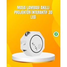 Machnera Uzaktan Kumandalı Zamanlayıcılı Galaksi Yıldız Projektörü